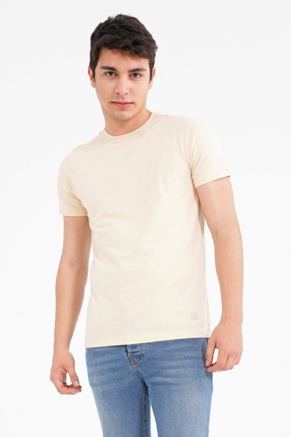 T-Shirt basic col rond 