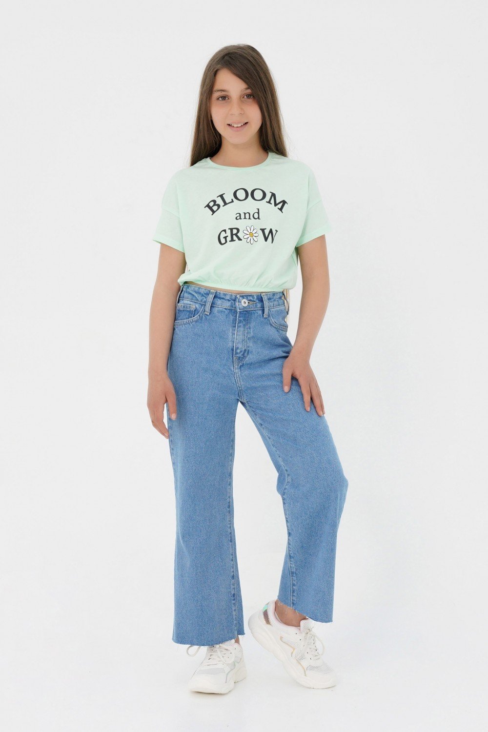 Jeans coupe wide leg