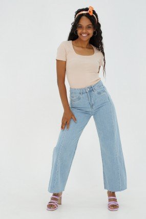 Jeans femme Palazzo