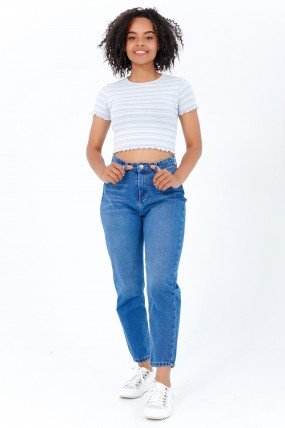 Jeans femme Mom Fit 